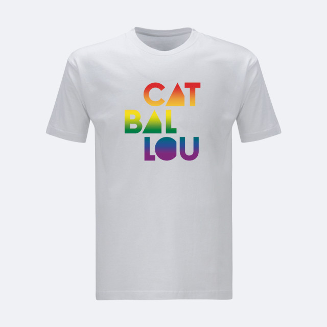 PrideShirt Logo White (Shop Art-No. cbS0064) | Cat Ballou