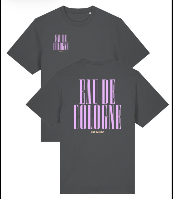 Eau de Cologne Shirt anthrazit (Shop Art-No. edc-03) | Cat Ballou