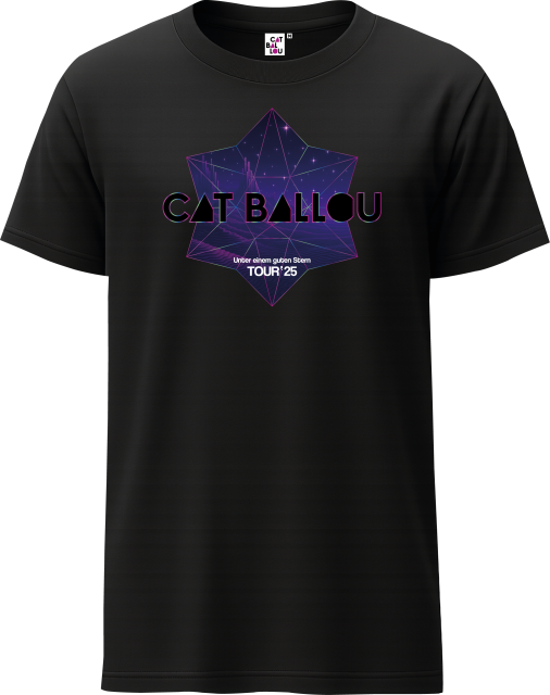 TourShirt Unter einem guten Stern (Shop Art-No. cbS0089) | Cat Ballou