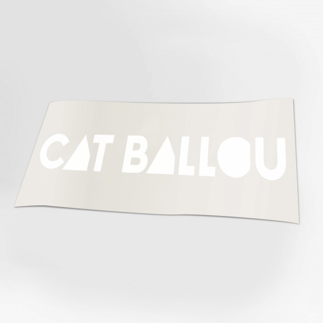 Cat Ballou Heckscheibenaufkleber (Shop Art-No. a0040) | Cat Ballou
