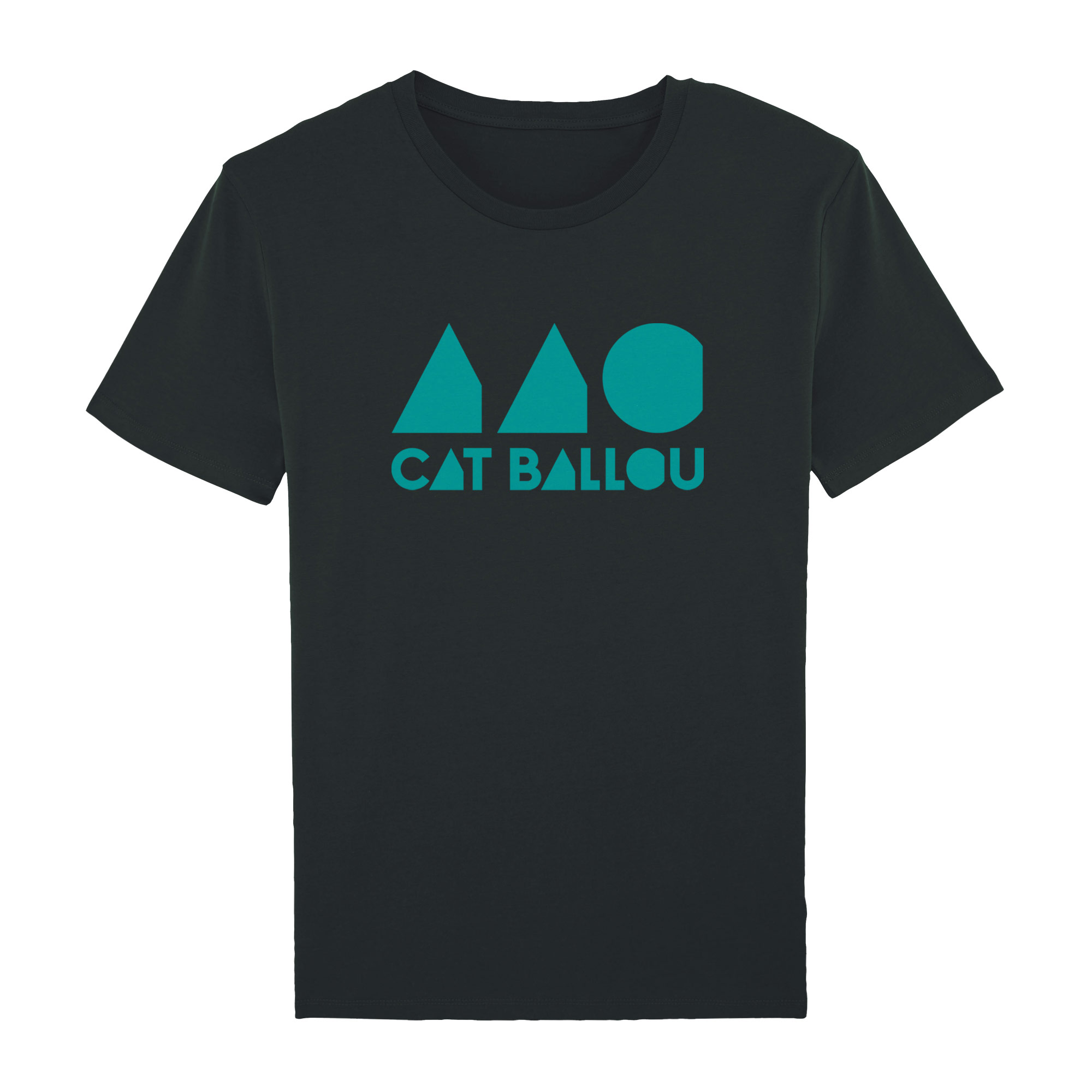Cat Ballou Logo Shirt, man, schwarz (Shop Art-No. cbS0035) | Cat Ballou