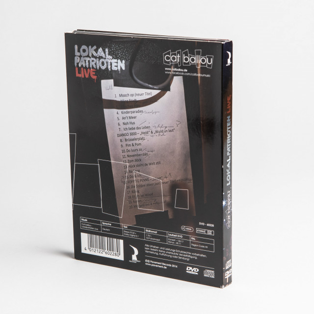 Lokalpatriot Live DVD (Image 2 / Shop Art-No. dvd0001) | Cat Ballou